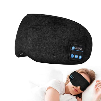 Bluetooth Maska na spaní a sportovní čelenka 2v1: Dopřejte si hluboký spánek a nerušený pohyb