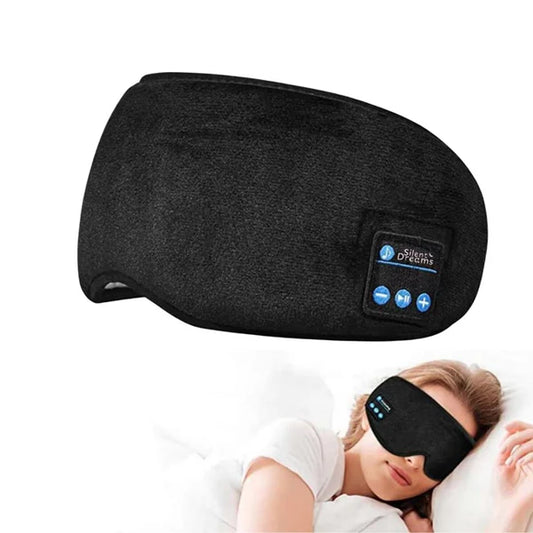 Bluetooth Maska na spaní a sportovní čelenka 2v1: Dopřejte si hluboký spánek a nerušený pohyb