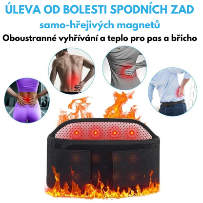Korelief™: Magnetický samonabíjecí bederní pás pro okamžitou úlevu od bolesti a korekci postoje
