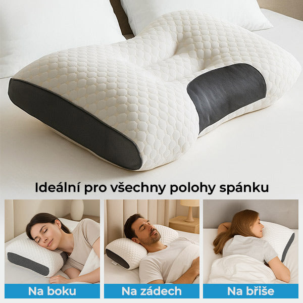 Ortho-Sleep 3D – Ergonomický polštář pro zdravou oporu krku a páteře